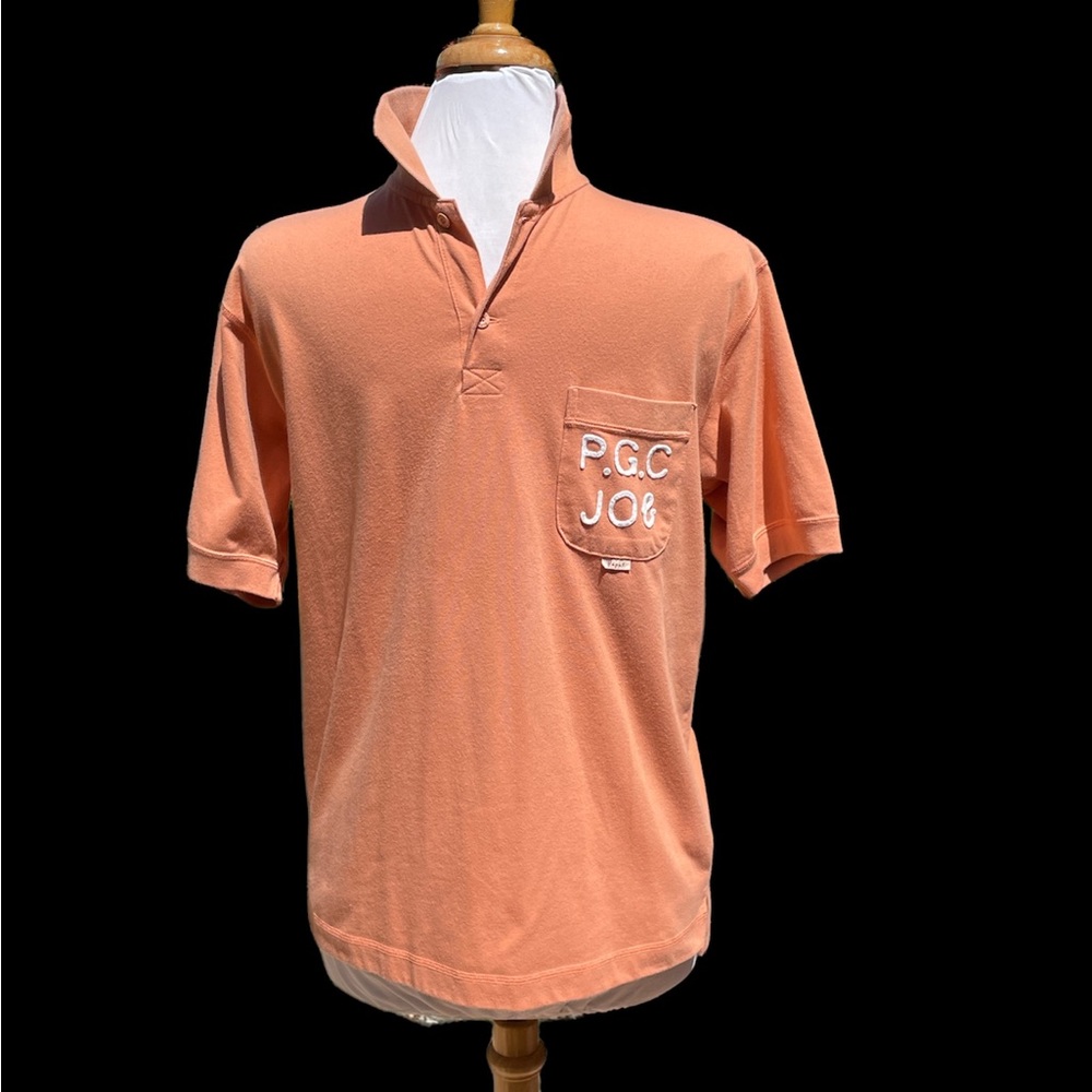 Papas Maniere de Heming Polo Shirt Orange Medium
